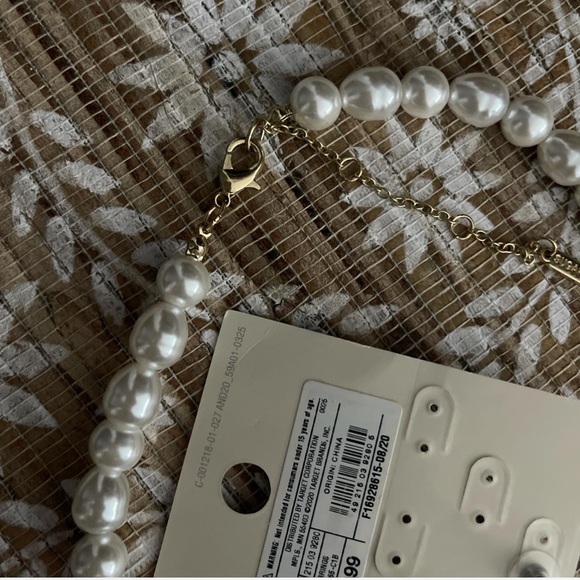 A New Day Pearl Earrings & Sugarfix Pearl Necklace - Picture 3 of 4